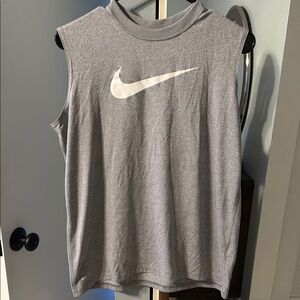 Nike youth Gray sleeveless shirt